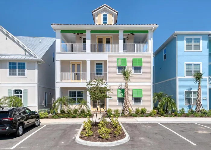 Blissful Oasis With Private Pool Near Disney With Margaritaville Resort Access - 8057Su