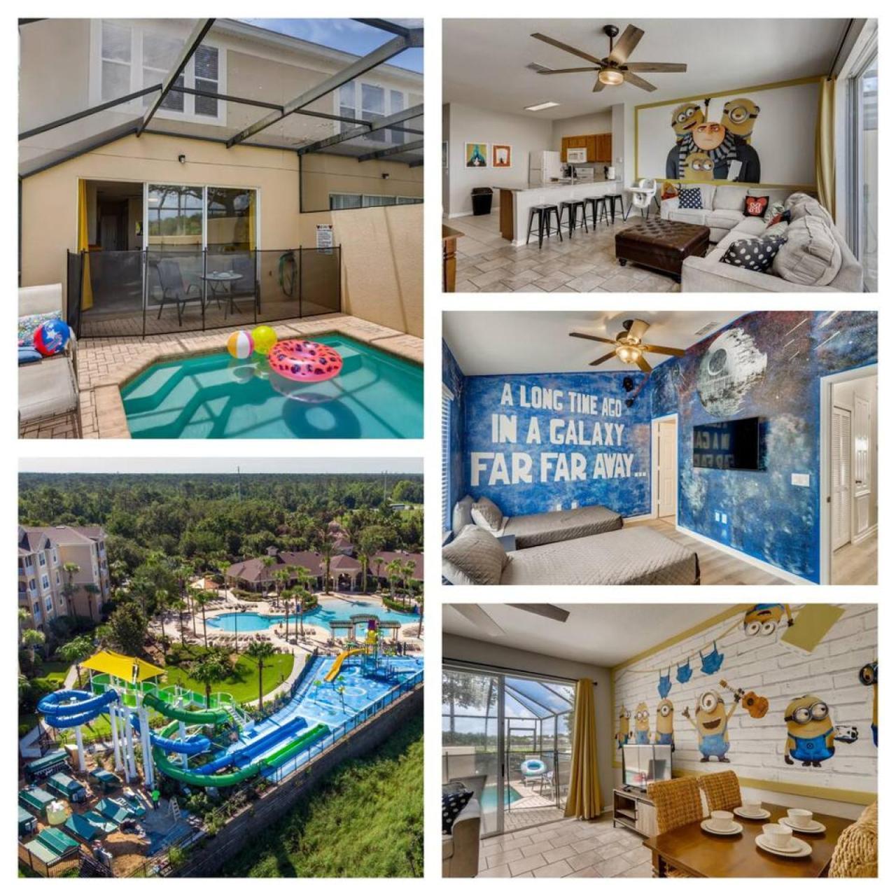 T7673f Windsor Hills 3bed Pool Pet Friendly Holiday home Orlando