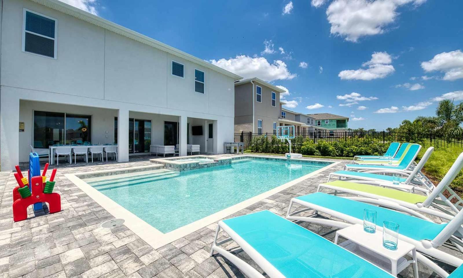 Holiday home Energetic Bright 9 Bdrm With Theater At Encore Orlando