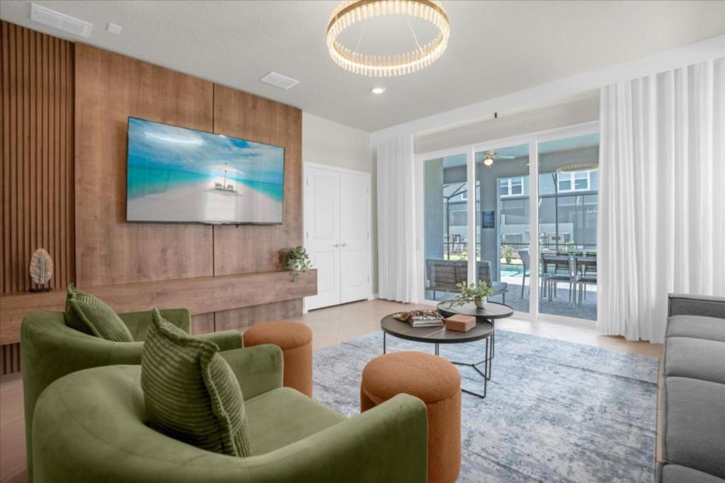 7 Bedrooms- 5,5 Bathrooms- Windsor Cay1301er Holiday home Orlando