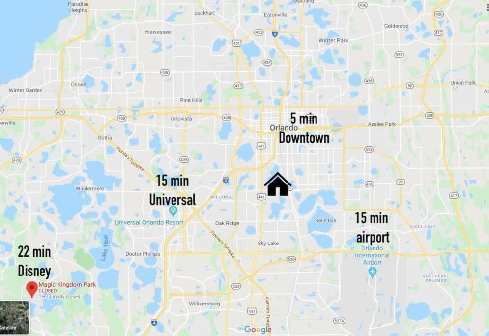 Holiday home Large Deck, Lakefront, Yard Games Orlando