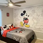 Minutes To Disney! Spacious Home W/ Private Pool, Themed Rooms!