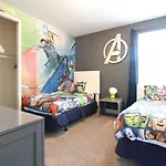 Family Themed House Close To Disney With Private Pool And Huge Backyard