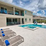 Large 11 Bdrm Villa With Private Pool And Water Slide At Encore