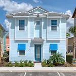 Sky Blue Cottage With Private Pool Near Disney With Margaritaville Resort Access - 8045Kd
