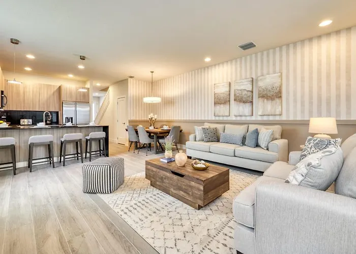Modern Home With Private Pool Near Disney