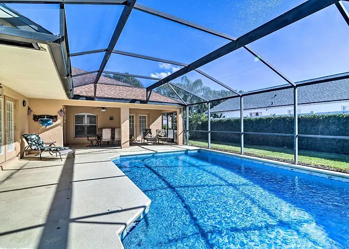 Clermont Villa With Lanai About 12 Miles To Disney!