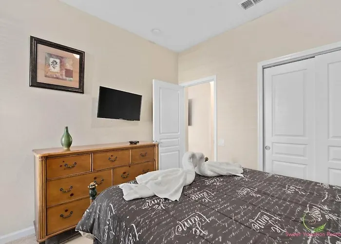 Facing The Lake, Corner Beauty Villa W Pool -2Mi To Disney - Grand Opening