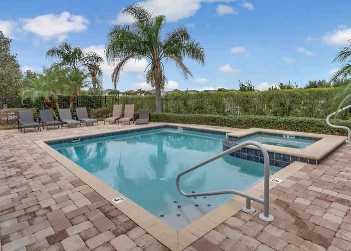Huge 10 Bdr Family House With Arcades And Free Pool Heat Near Disney