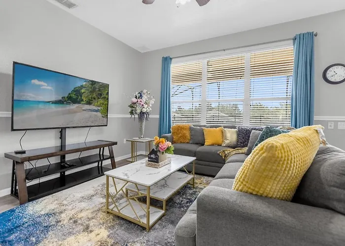 Lovely 7Br Windsor Hills Villa 5 Min To Disney