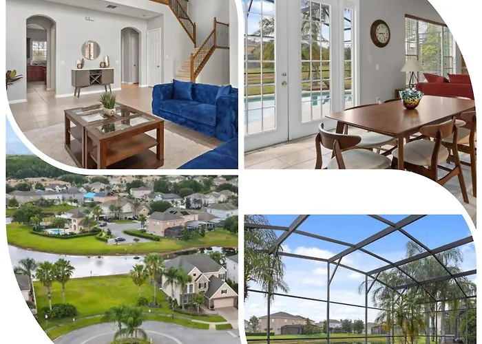 Long Stays! Lakefront - Gated Pool Home