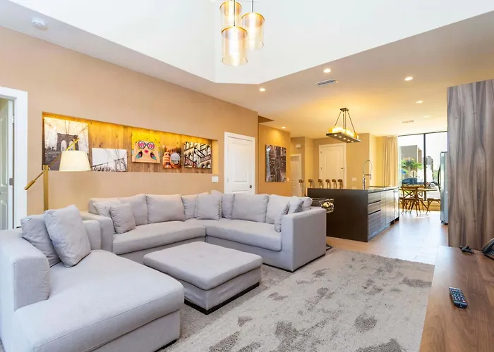Modern And Luxury 4 Suites Villa Near Disney 7521