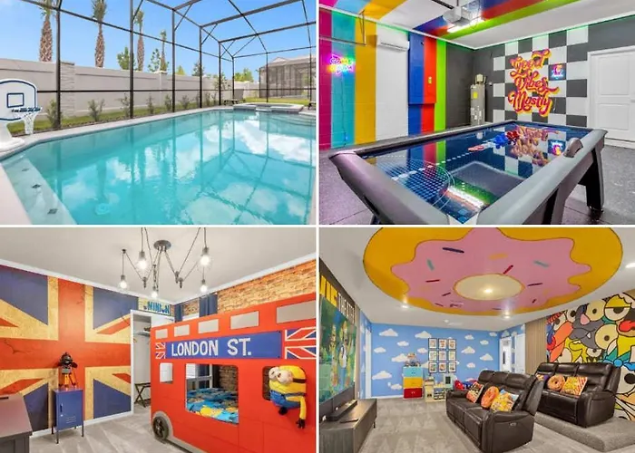 Enchanted Clermont Getaway 8Bd Villa For Groups