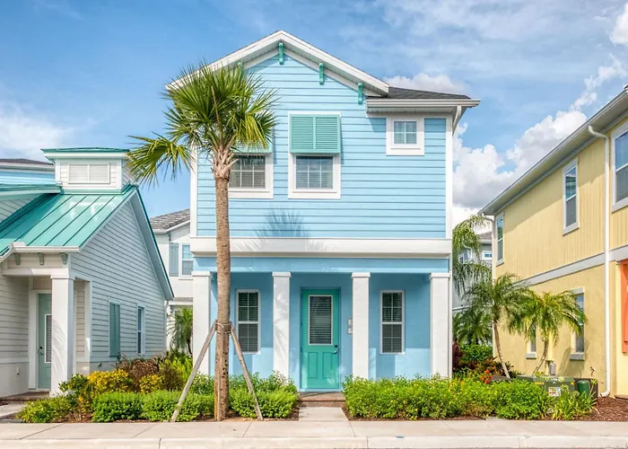 Sanderella Castle! Premium Cottage With Private Hot Tub Near Disney With Margaritaville Resort Island H2O Access - 3037Sp