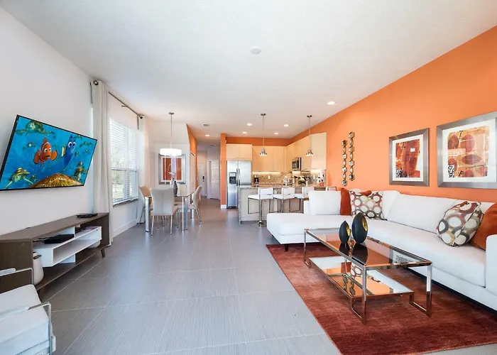 Beautiful 3 Bedroom Suites, 20 Min From Disney Townhouse