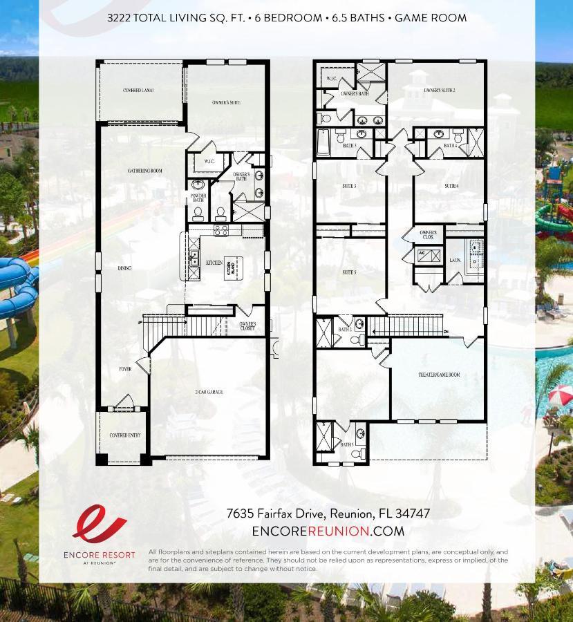 Encore 6 Bedroom Vacation With Pool 2301 Orlando