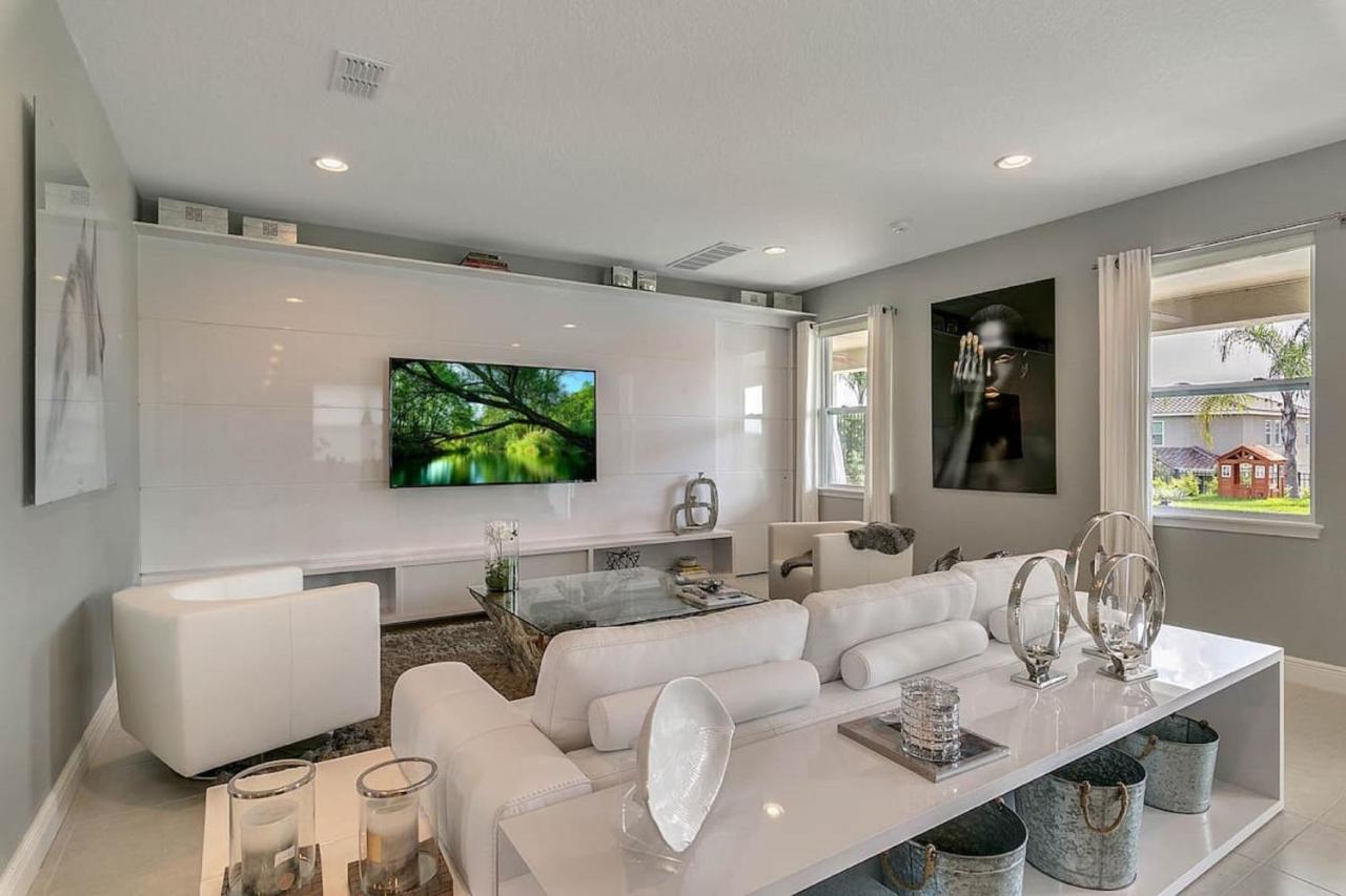Stunning House With Pool, Gazebo And Movie Theater At Encore 7644 * Orlando