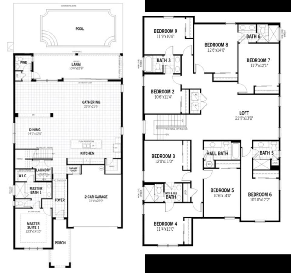 Solara - 9 Bedrooms House W-pool-8104sa Holiday home