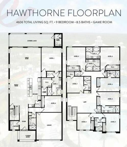 Luxury 9 Bedrooms With Private Pool And Grill 261 Holiday home *