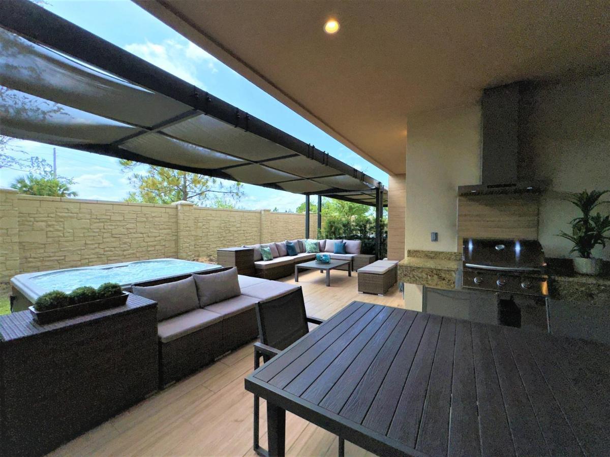 Modern 4 En W Private Hot Tub Bbq Grill Holiday home Orlando
