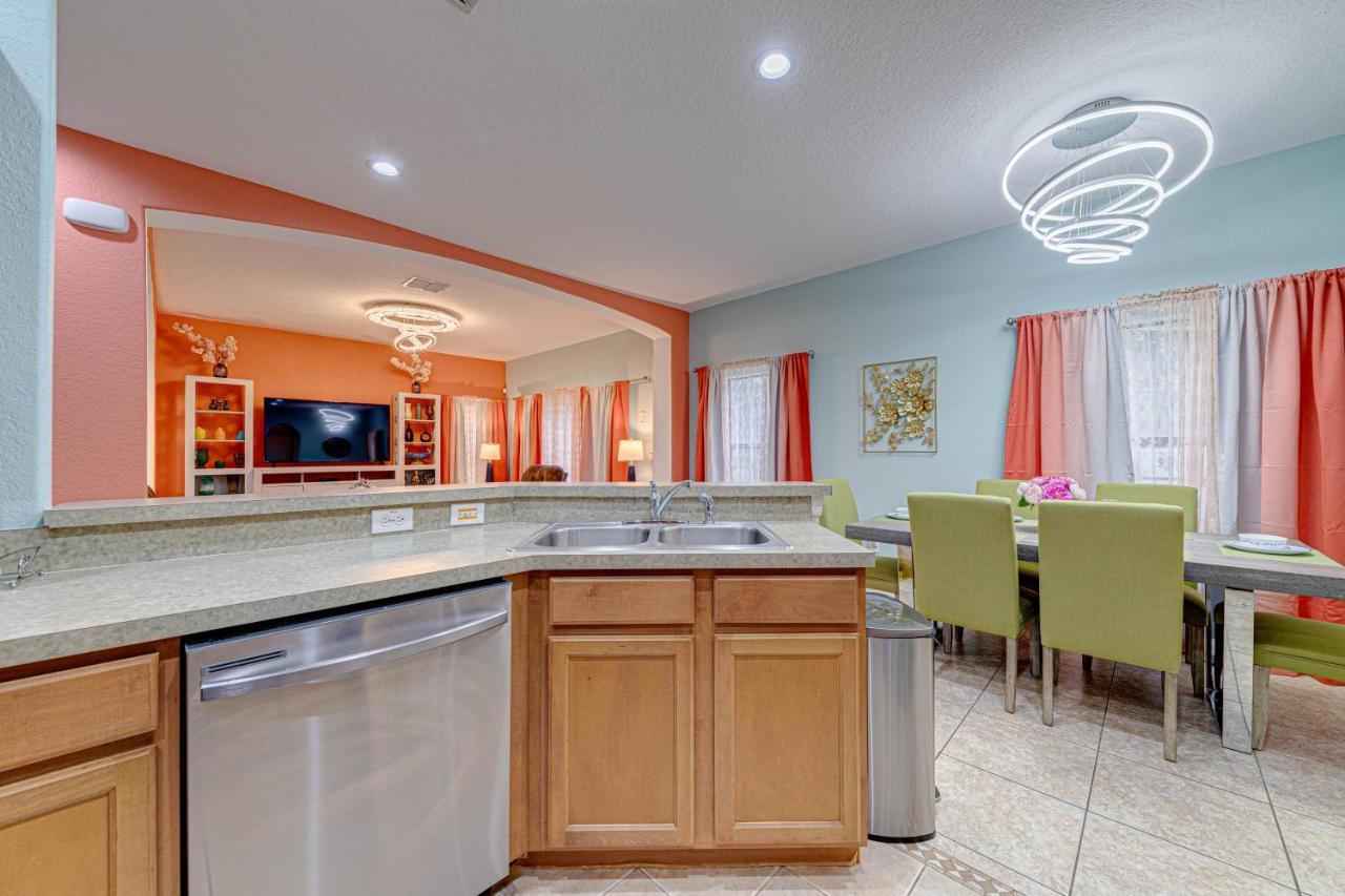 Affordable 4 Bedroom Luxury Near Disney/private Pool/arcade/game