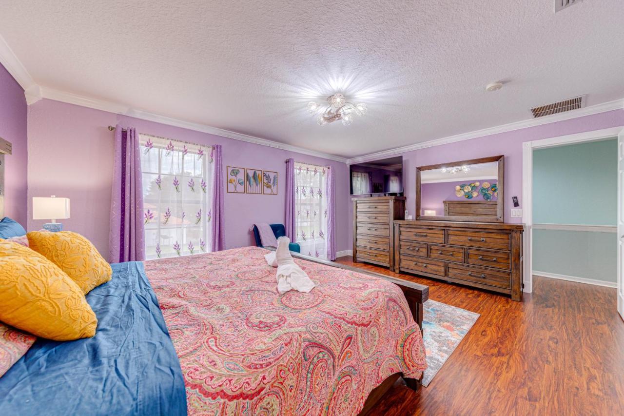 Villa Affordable 4 Bedroom Luxury Near Disney/private Pool/arcade/game Orlando
