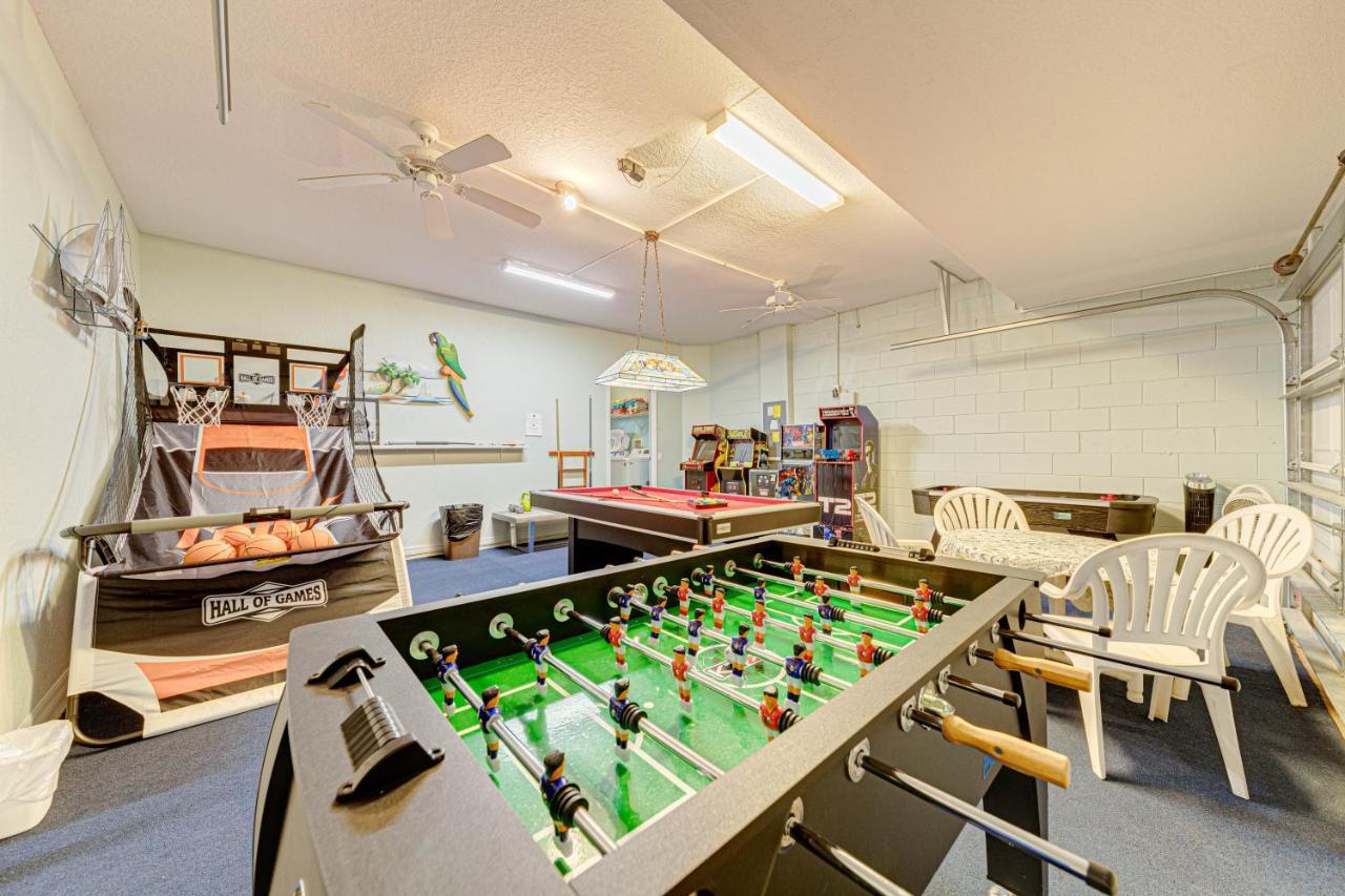 Affordable 4 Bedroom Luxury Near Disney/private Pool/arcade/game Orlando