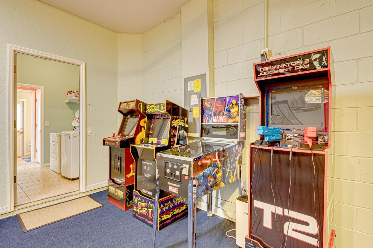 Affordable 4 Bedroom Luxury Near Disney/private Pool/arcade/game Villa