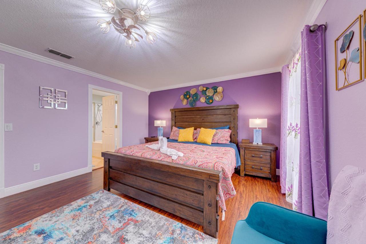 Villa Affordable 4 Bedroom Luxury Near Disney/private Pool/arcade/game