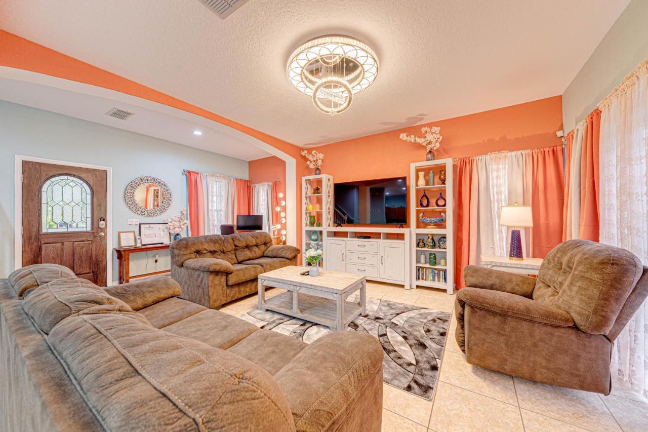 Villa Affordable 4 Bedroom Luxury Near Disney/private Pool/arcade/game *
