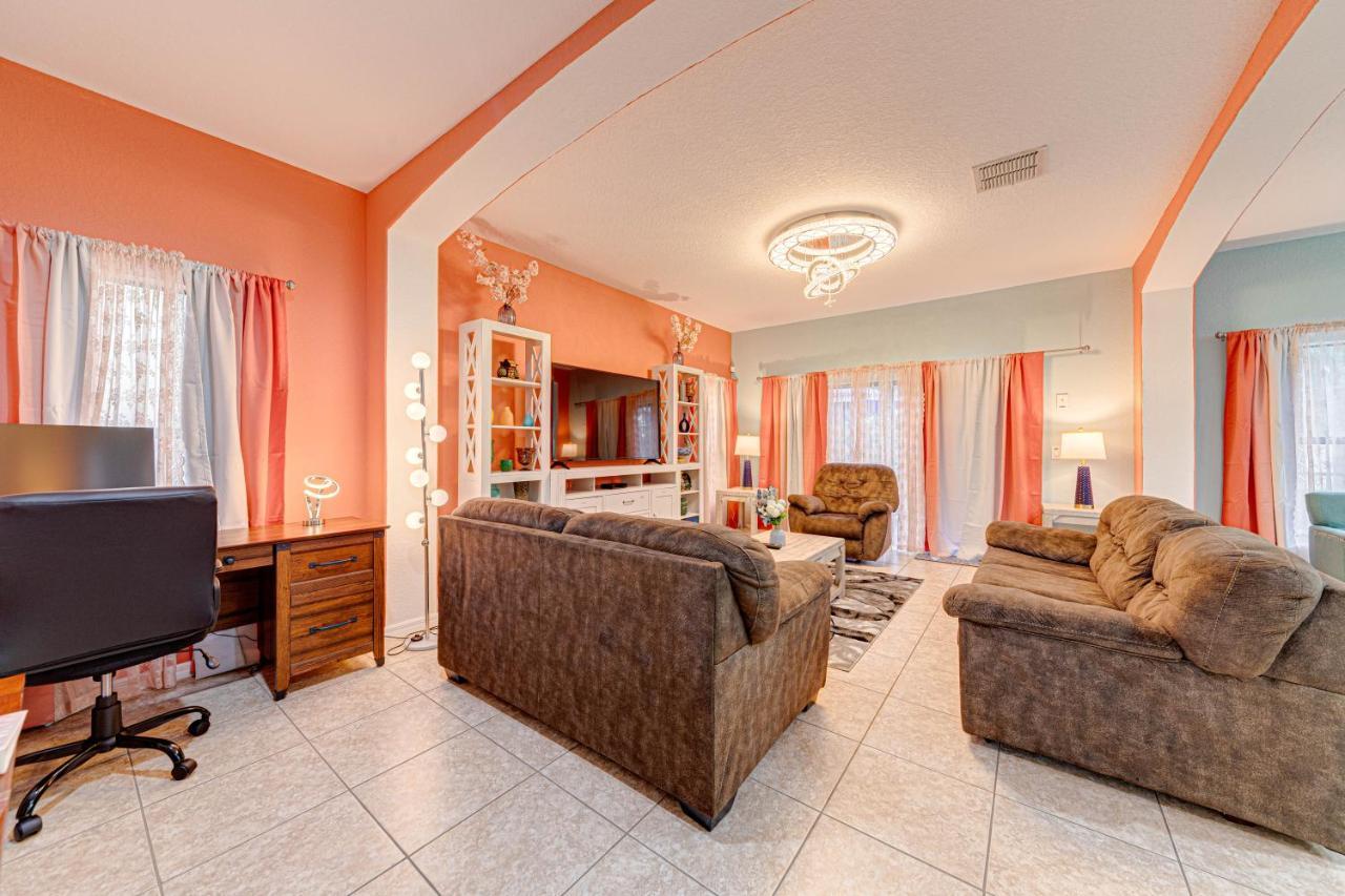 Affordable 4 Bedroom Luxury Near Disney/private Pool/arcade/game * Orlando