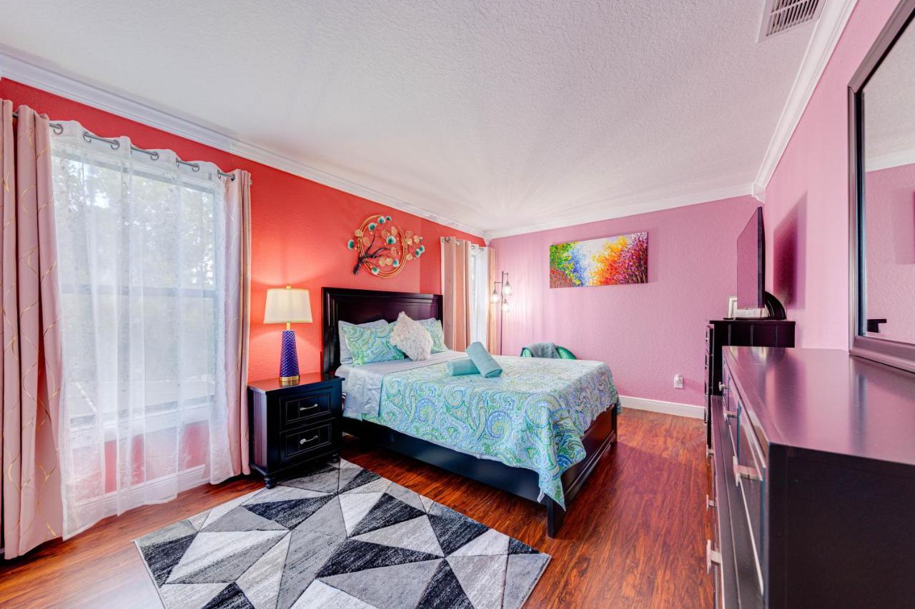 Affordable 4 Bedroom Luxury Near Disney/private Pool/arcade/game Villa