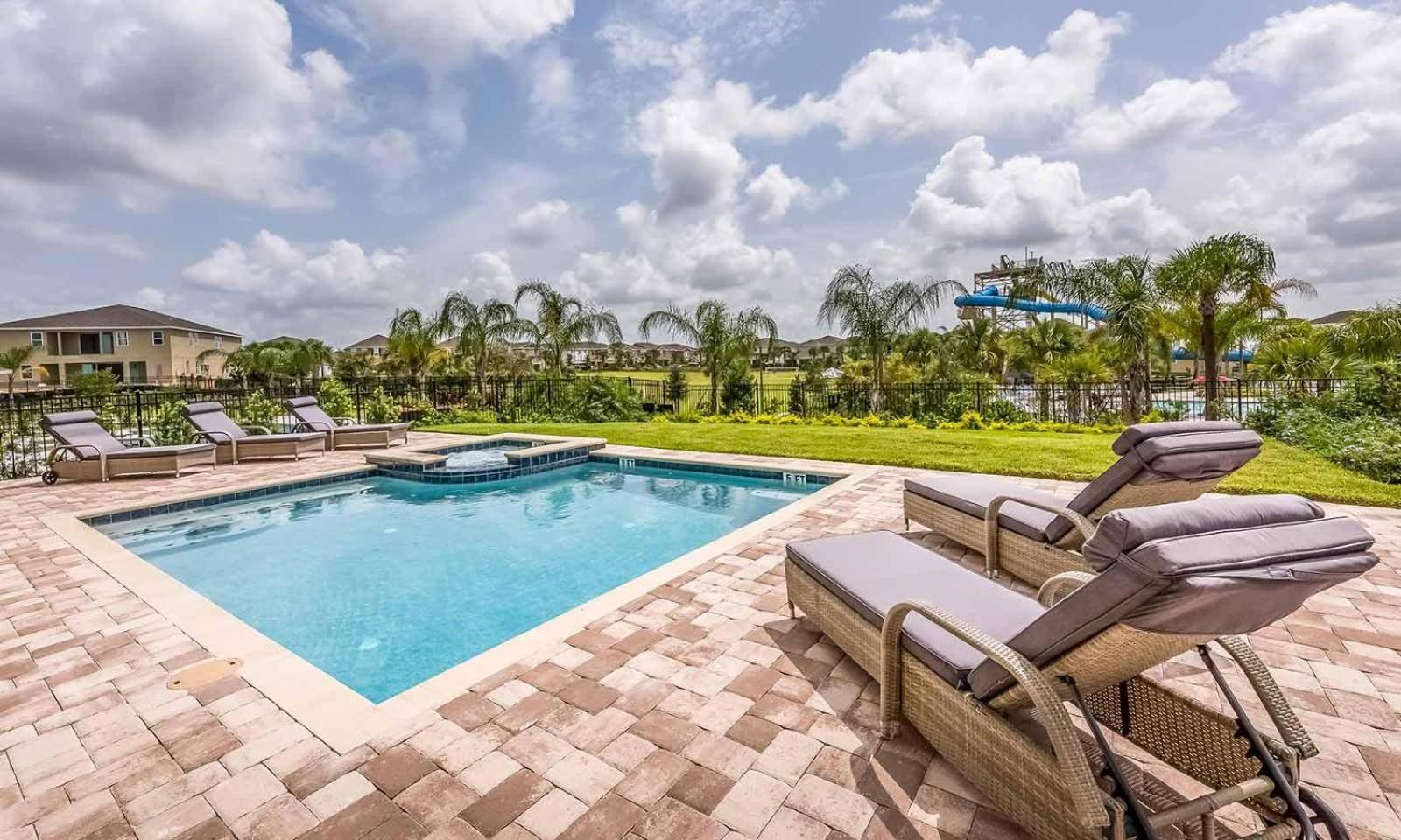 Chic 11 Bdrm With Private Pool In Encore *