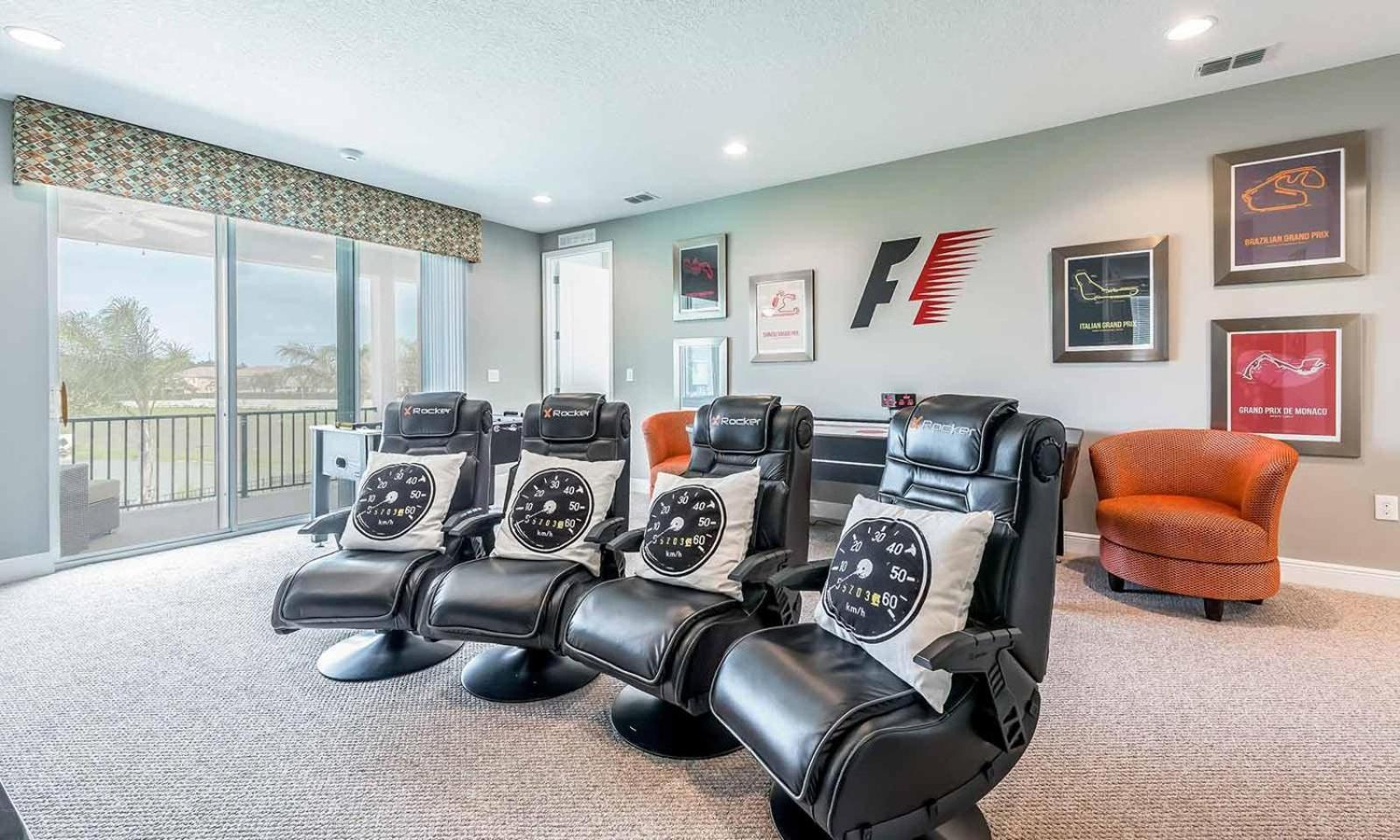 Spacious 11 Bdrm With Theater At Encore Holiday home Orlando
