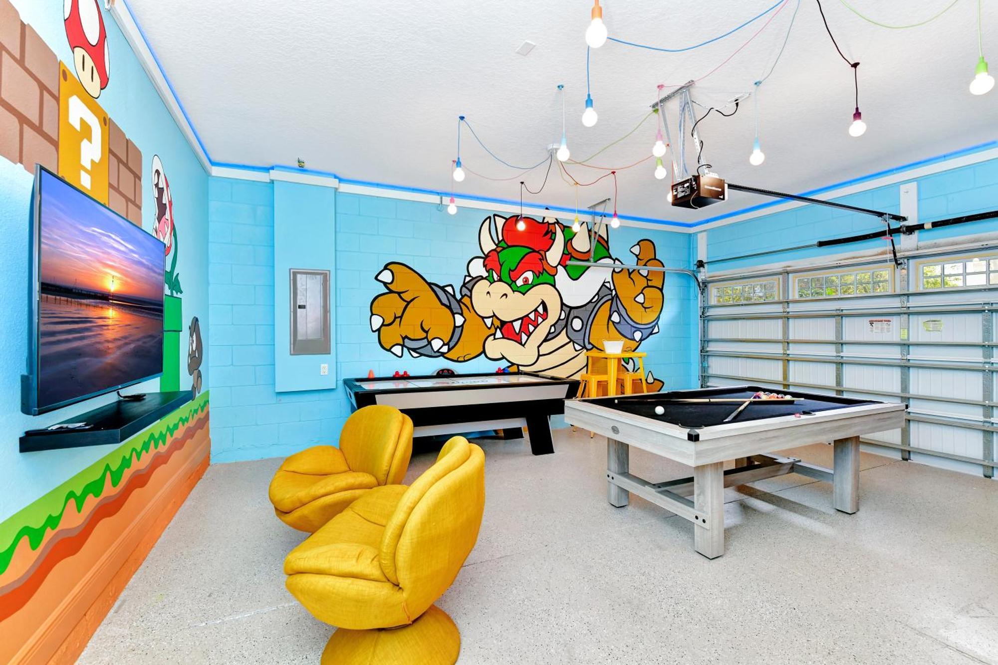 Holiday home Attractive With Theme Room, Game And Private Pool With Water Park Access By Rentyl - 300p