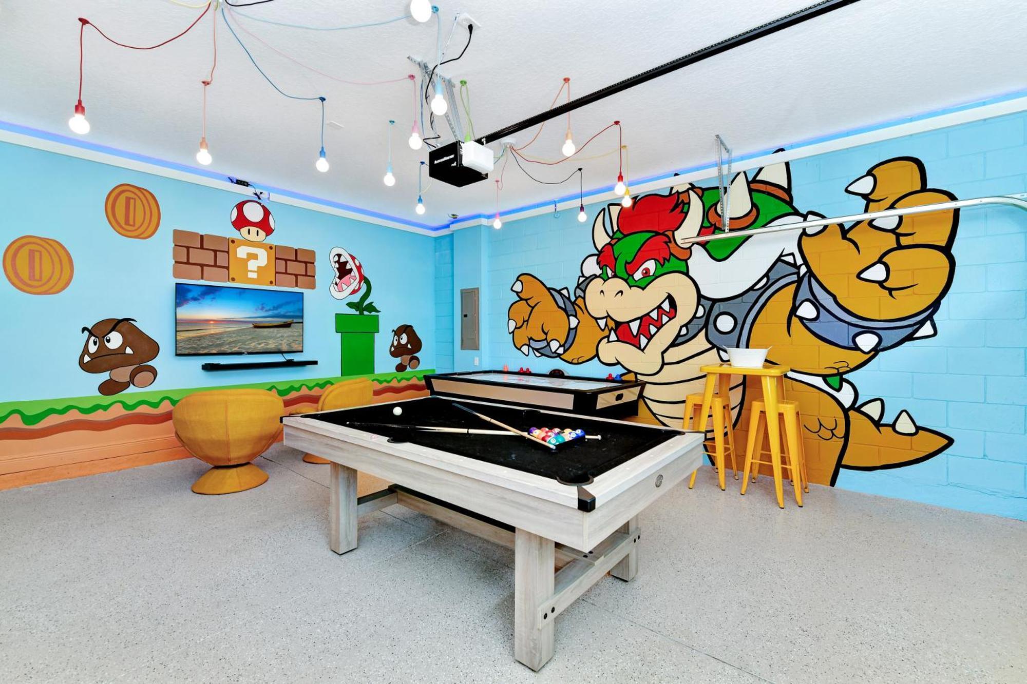 Attractive With Theme Room, Game And Private Pool With Water Park Access By Rentyl - 300p * Orlando