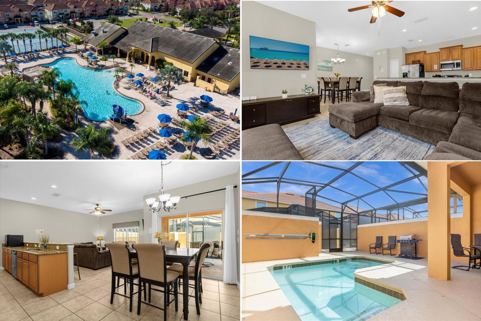 4 Bedrooms - 3 Bathrooms - Paradise Palms 8963 Cat Holiday home Orlando