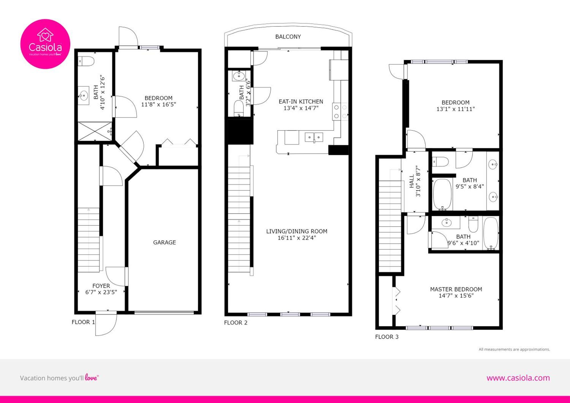 Holiday home Beautiful Newly Updated Townhome Sleeps 10 Orlando