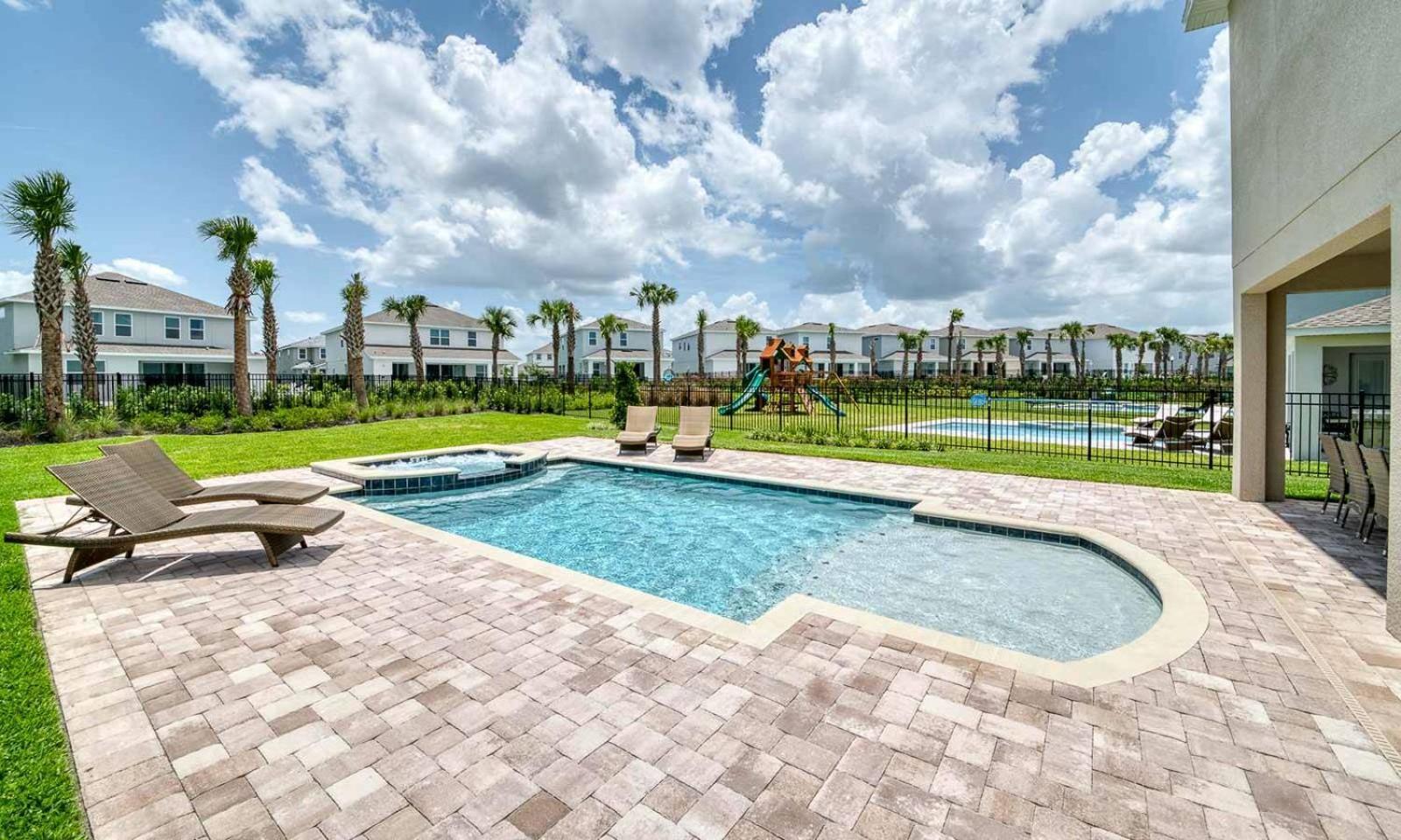 7708 - Beautiful 6bed W Pool And Jacuzzi * Orlando