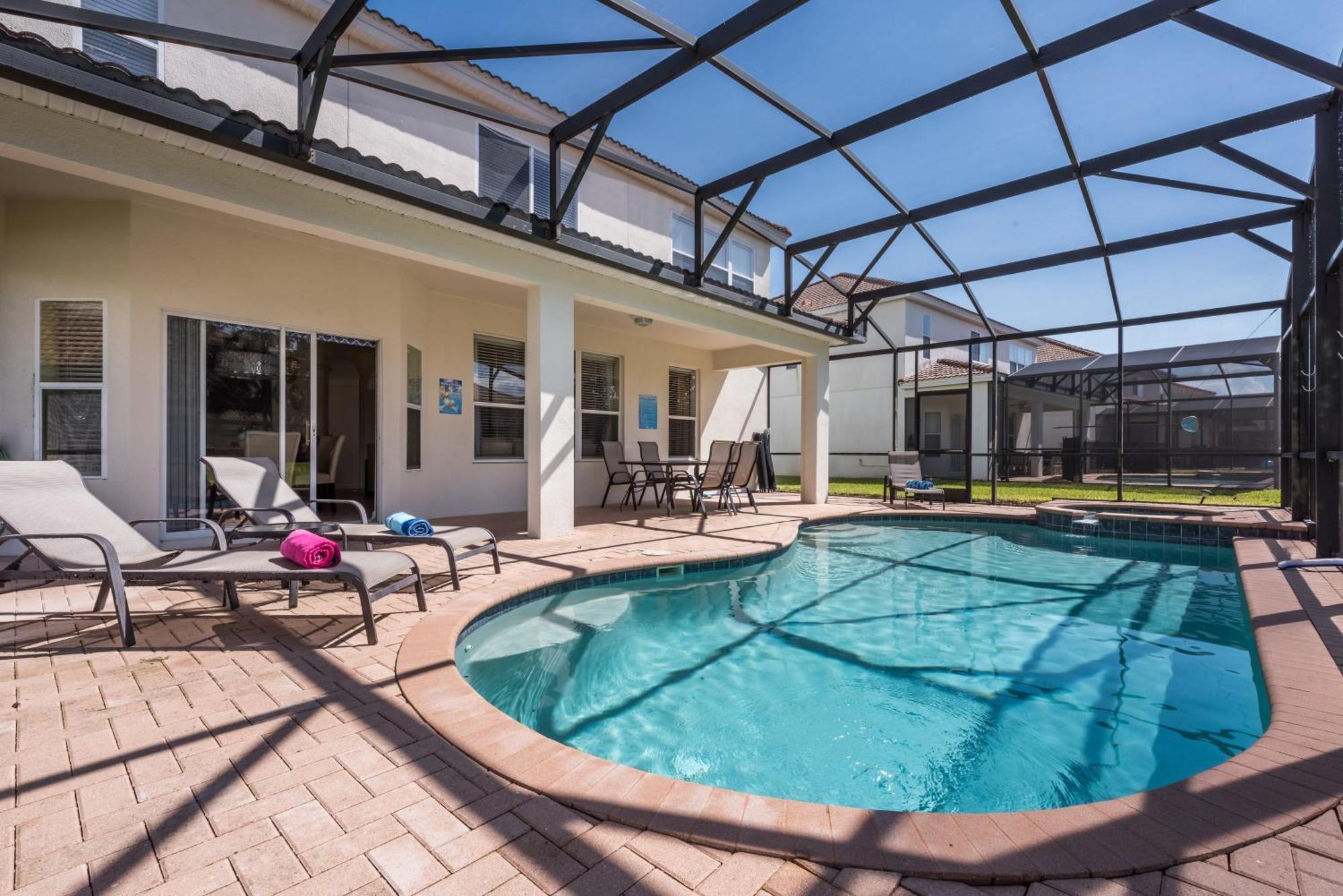 6br Private Pool, Spa, Gameroom, Close To