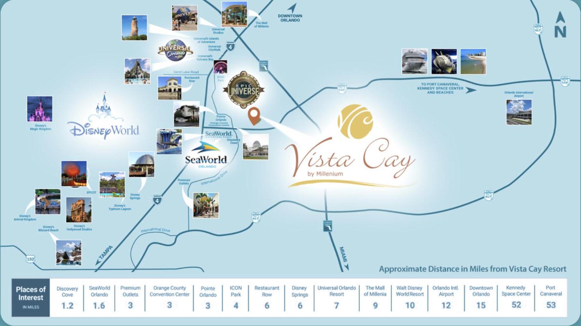 Vista Cay Deluxe Condo, Near The Parks! - 3002 Apartment