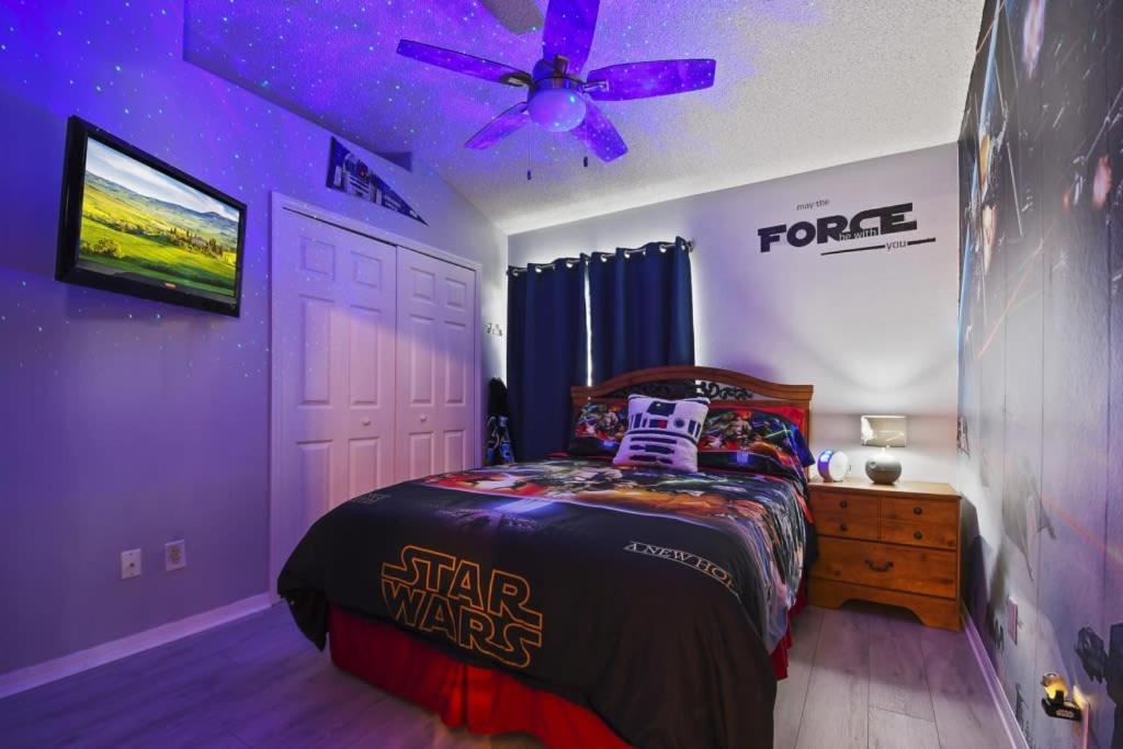 Themed 4br House Pool Game 10 Min Orlando
