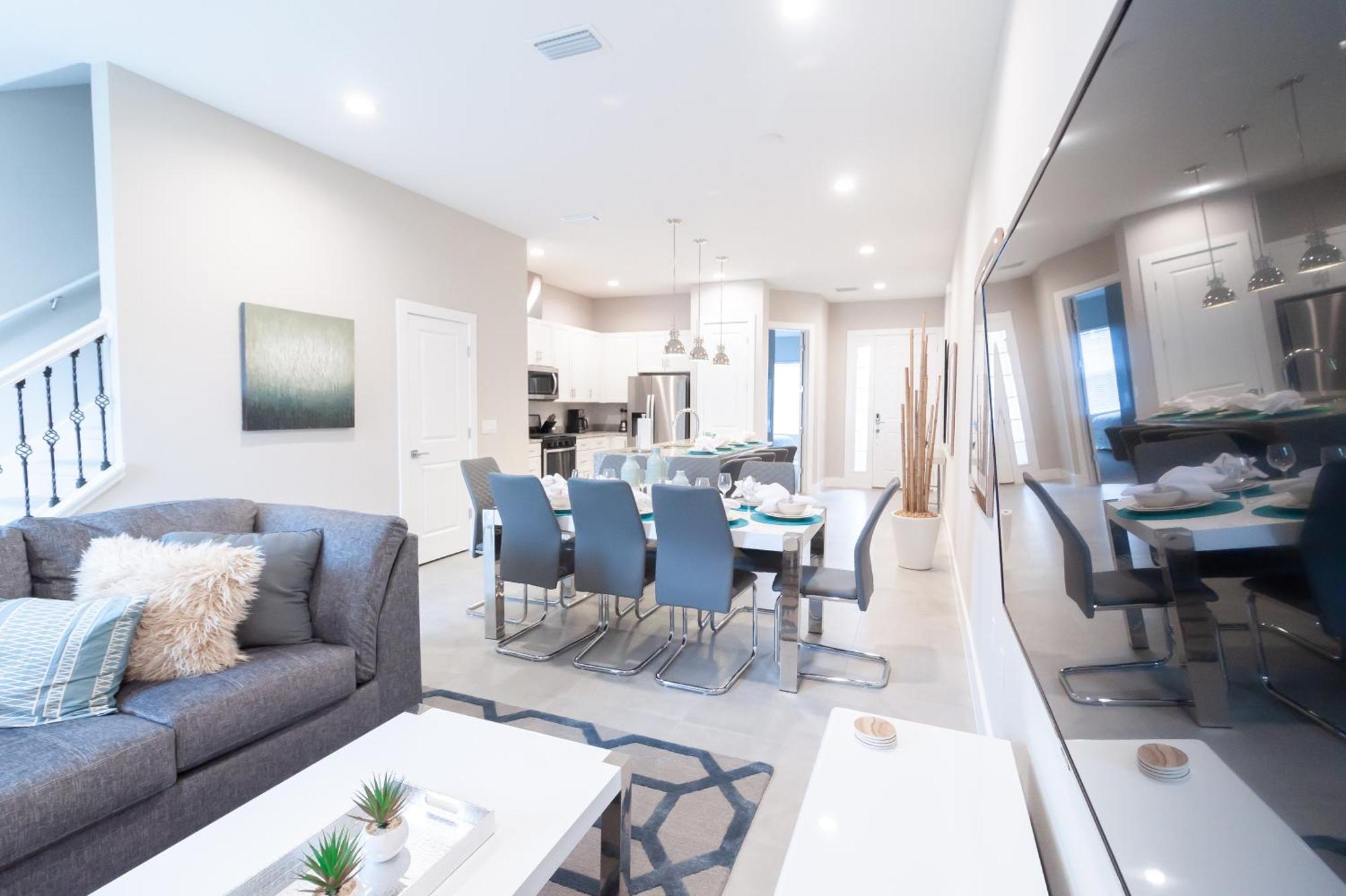 New 4 Bedroom 4 Ba Ground Zero To Theme Parks Villa Orlando