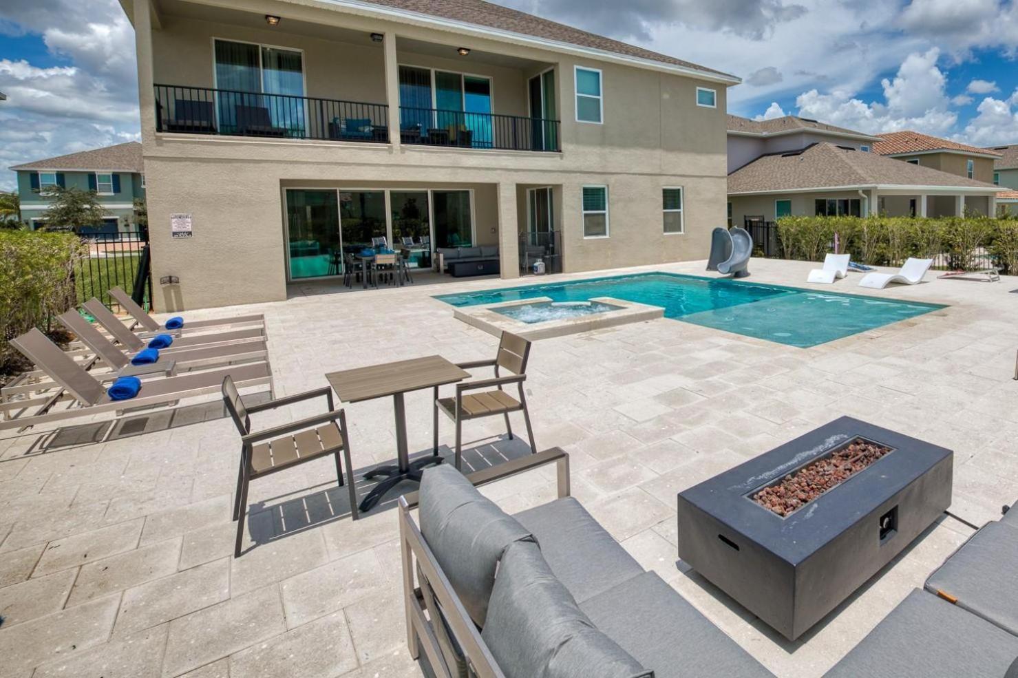 Large 11 Bdrm With Private Pool And Water Slide At Encore
