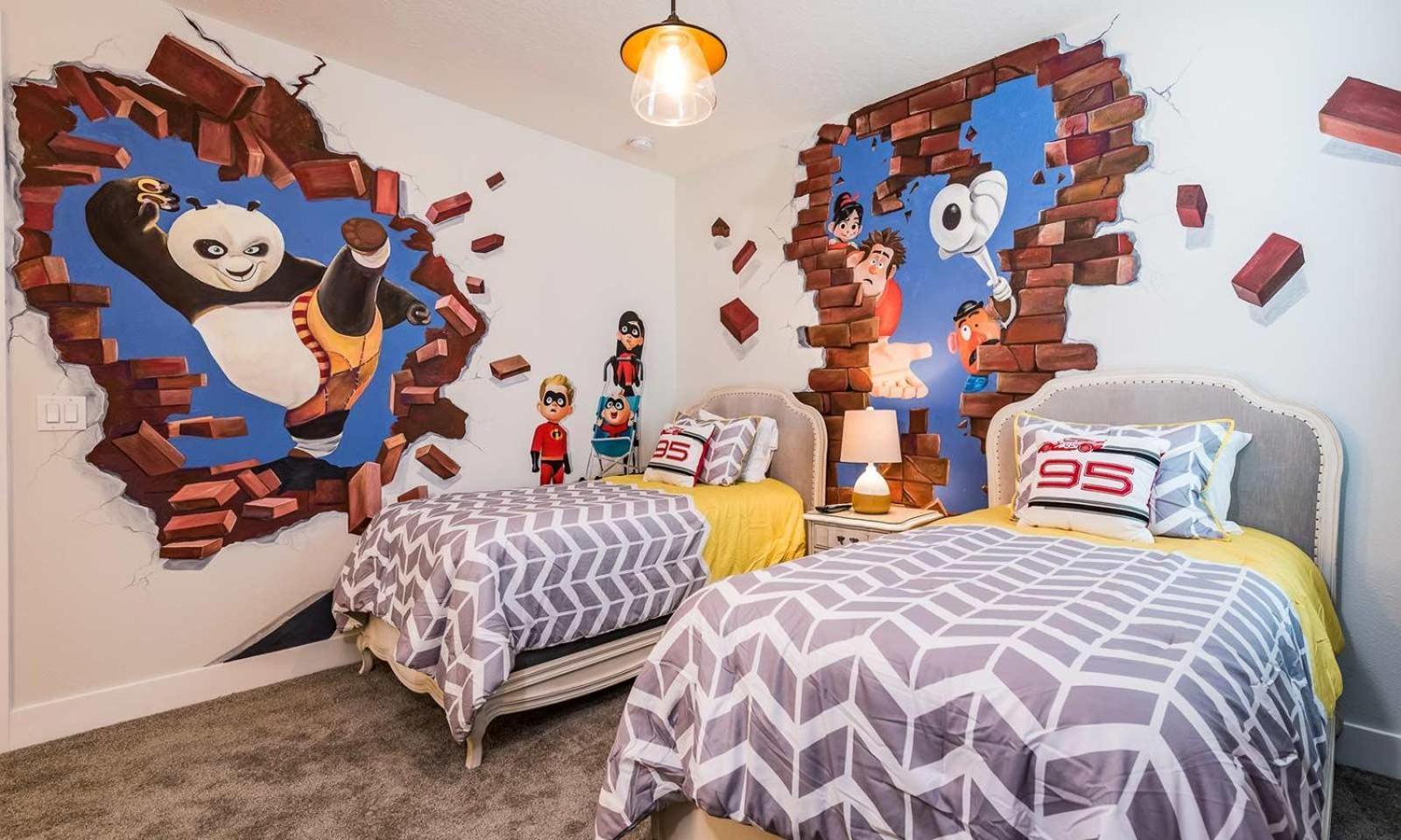 Holiday home Breathtaking 8 Bdrm With Superhero Themed Bedroom At Encore Orlando