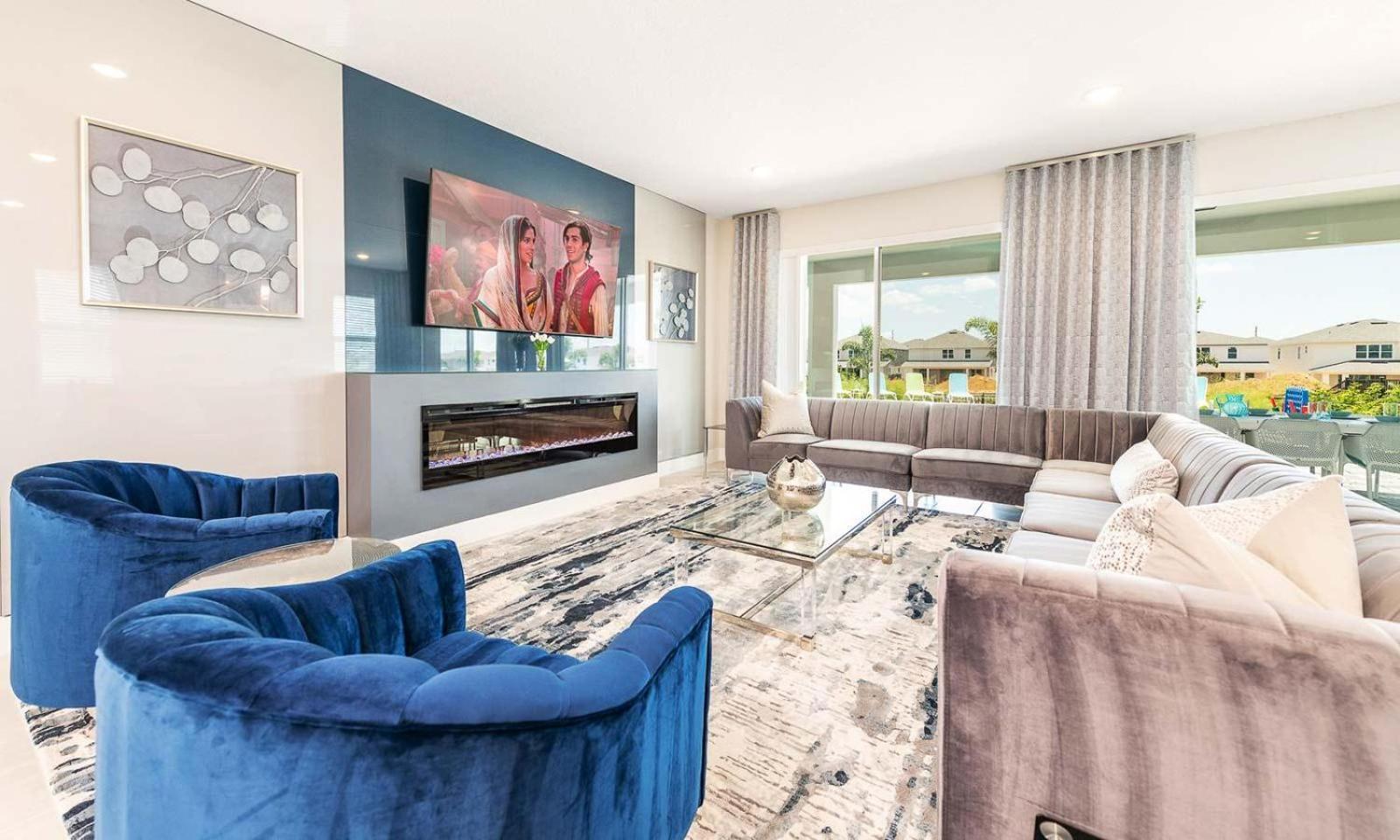 Energetic Bright 9 Bdrm With Theater At Encore Holiday home Orlando
