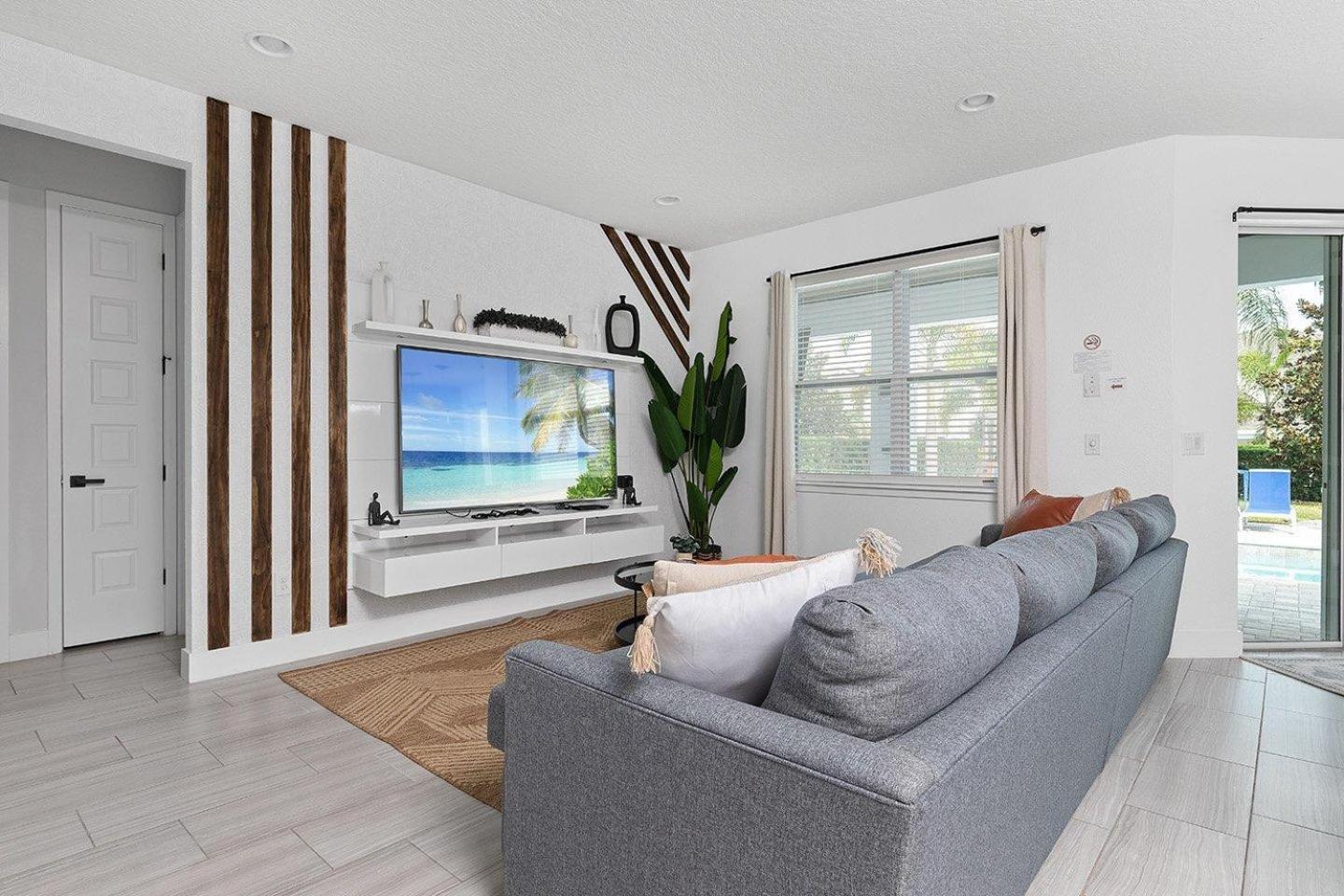 Contemporary 6 Bdrm With Private In Encore Holiday home Orlando