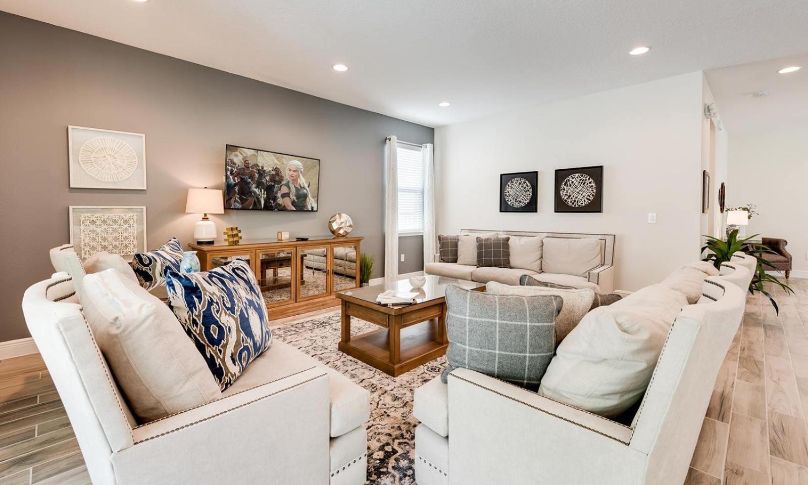 Homey 5 Bdrm With Private Pool At Encore Orlando
