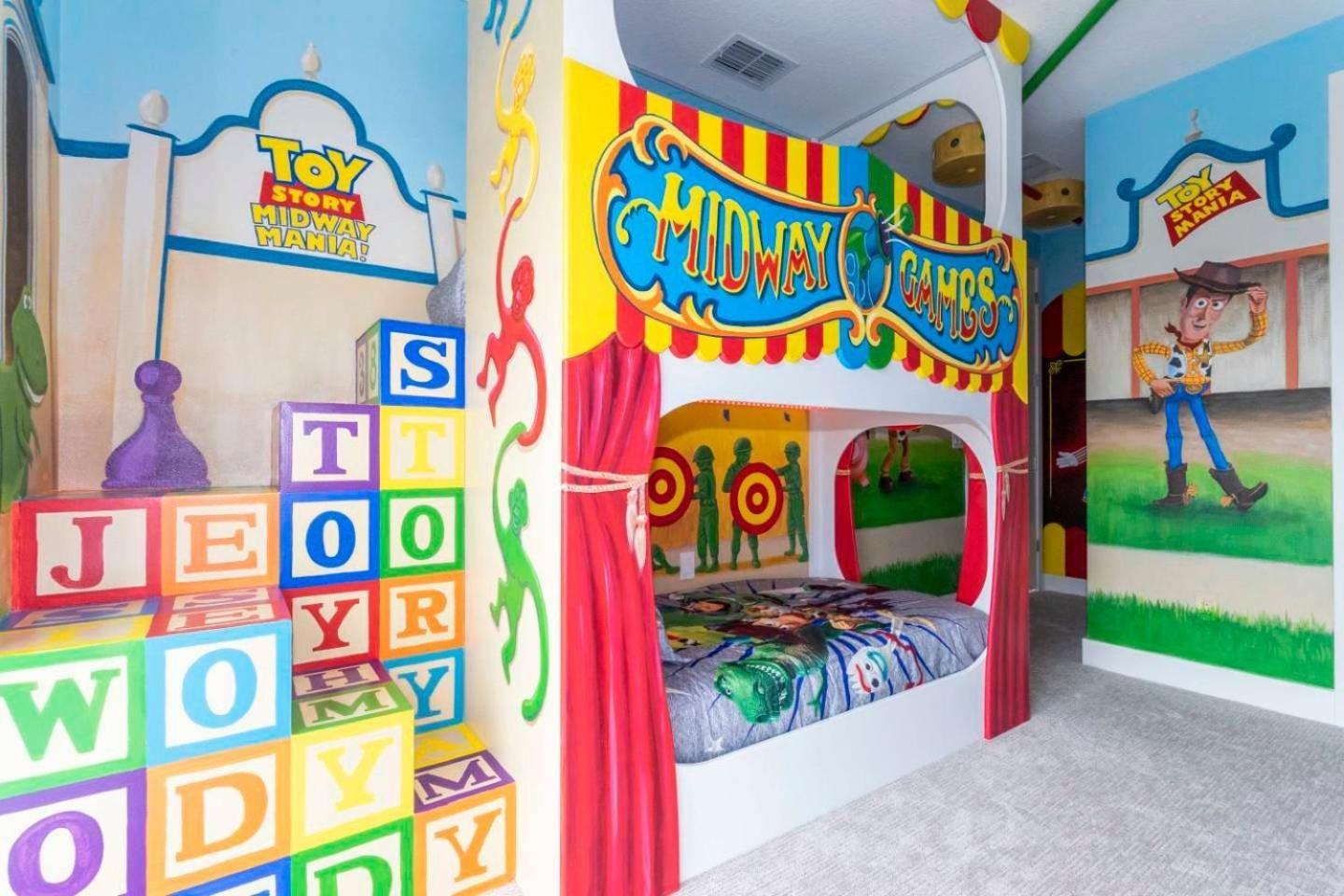 Bd015j - Mania Bear's Den Mansion With Themed Bedrooms At Reunion Holiday home Orlando