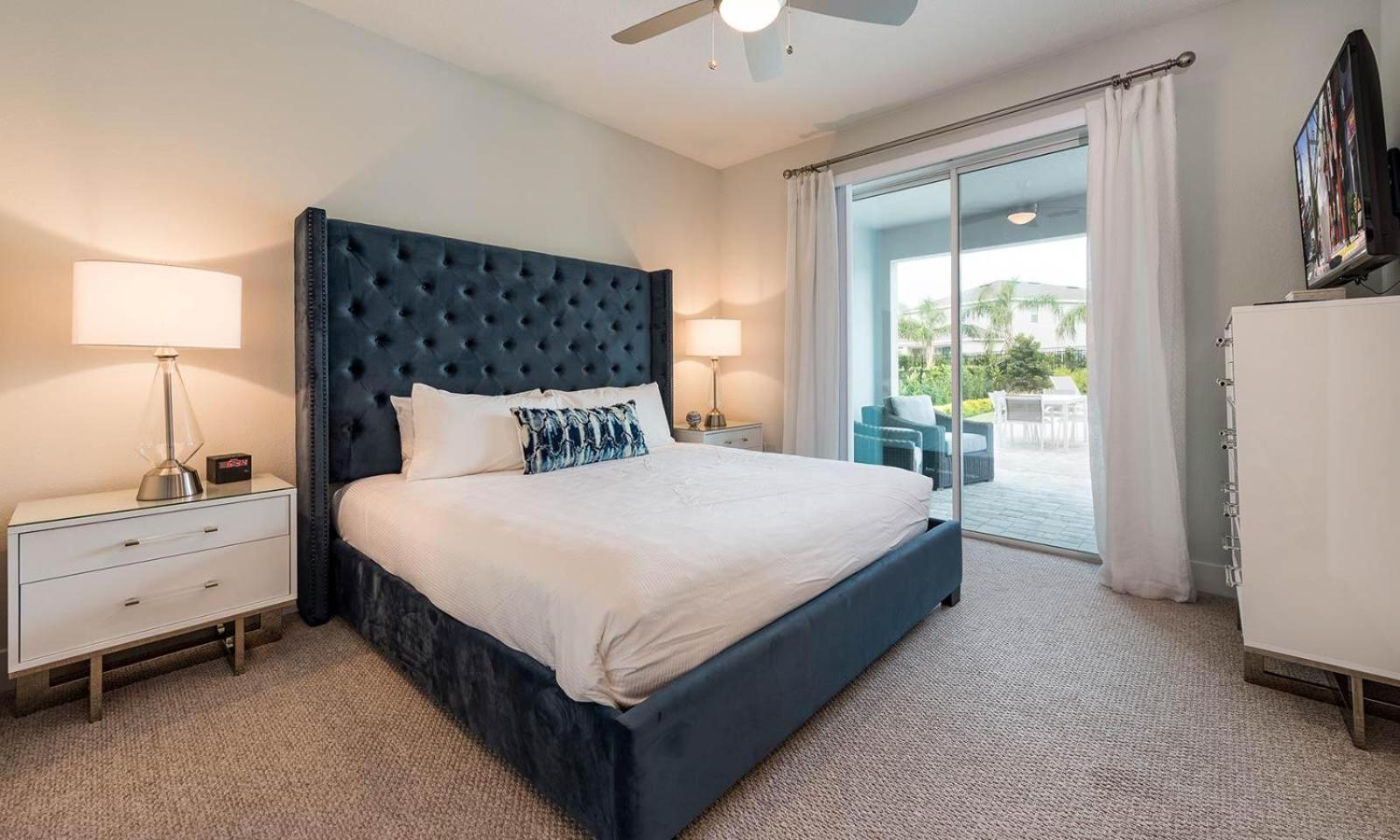 Spacious 8 Bdrm Retreat With Large Private Patio In Encore Holiday home Orlando